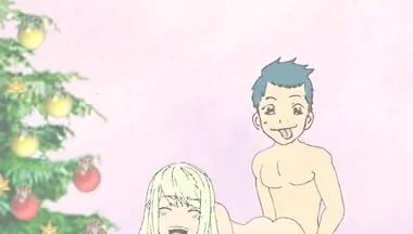 His Young Roommate Dressed as an Elf Gets Mercilessly Pounded Under the Christmas Tree!