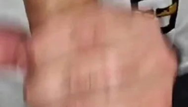 My Stepbrother Takes My Big Cock in His Mouth and Eats All My Cum
