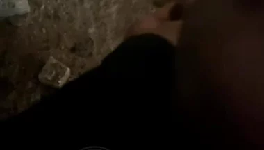 Helping Him Pee in the Street