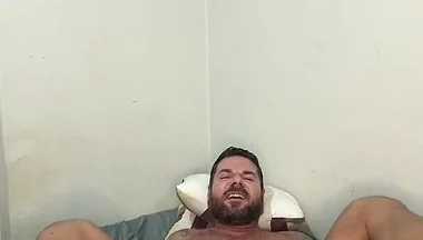 Deep Anal Vibrator Play & Massive Cumshot