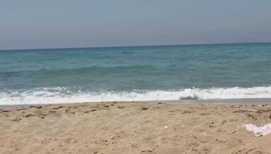 Red Beach in Crete
