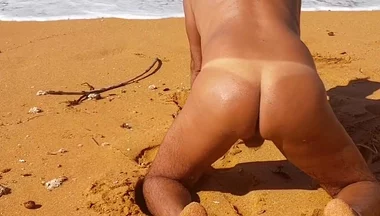 Ladysilva My Hot Ass Tanned on the Beach