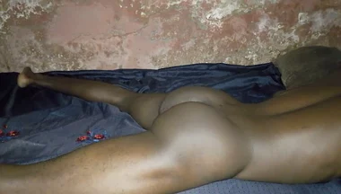 Big Cock Banging His Bed so Hard in a Rustic Room