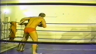 Oily Mature Men Wrestle and Fuck Wildly