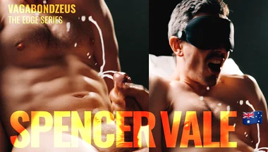 Aussie Muscular Hunk Big Dick Got Edged