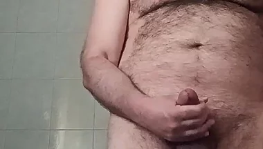 I Jerk off My Cock and Enjoy It Fast Before Someone Cums