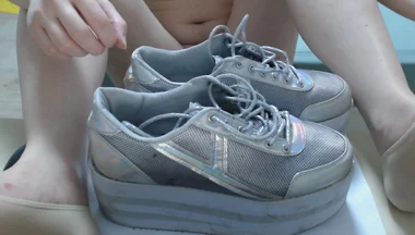 Chinese Boy Male Feet and Ass Masturbation Foot Fetish 2