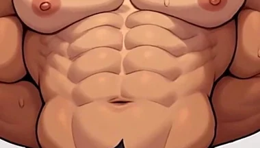 3D Hung Muscle Men