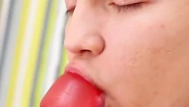 Big Rubber Dick Dildo for the Horny Teen Twink Boy