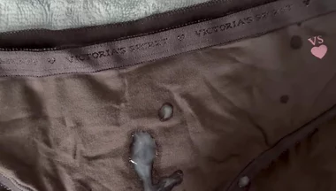 Cum on Wife’s Panties 20