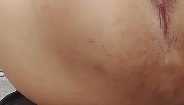 Young Man Sticking His Finger in His Anus