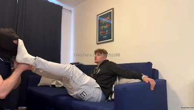 British master dirty stinky socks sniffing